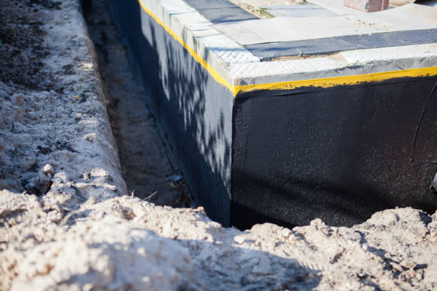 Professional Waterproofing technician working in Hinckley, IL